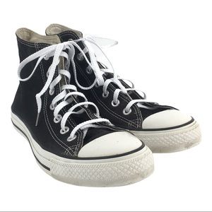 Converse CHUCK TAYLOR Black Hi Top M Sz 6 W Sz 8
